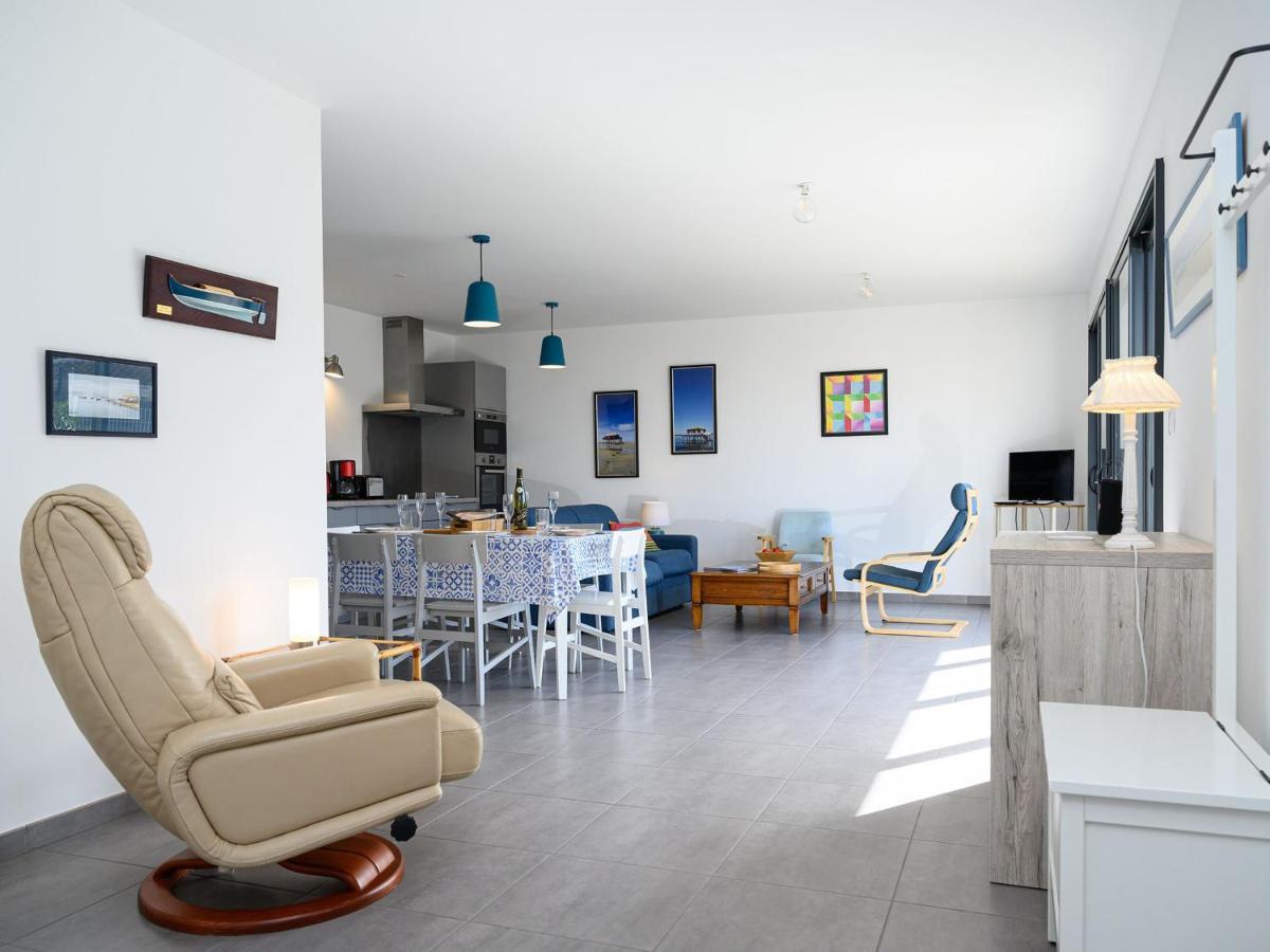 Maison Moderne Pres Plage Aiguillon - 2 Chambres, Terrasse, Jardin, Parking - Calme Et Confort - Fr-1-420-63 Arcachon Eksteriør billede