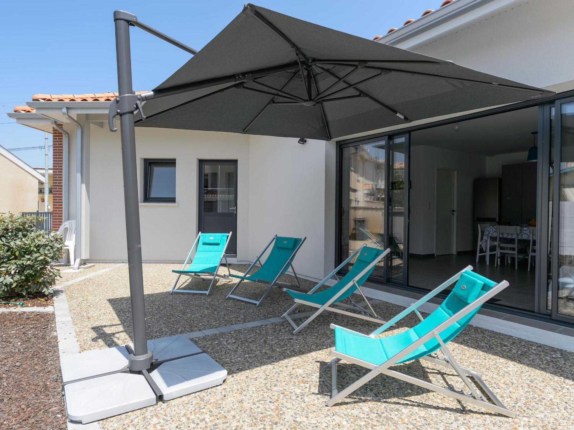 Maison Moderne Pres Plage Aiguillon - 2 Chambres, Terrasse, Jardin, Parking - Calme Et Confort - Fr-1-420-63 Arcachon Eksteriør billede